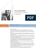 FCII 20 21 Tema 5 Parte 2 Feyerabend Presentación