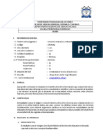 Silabus Derechos Humanos y Tribunales Internacionales