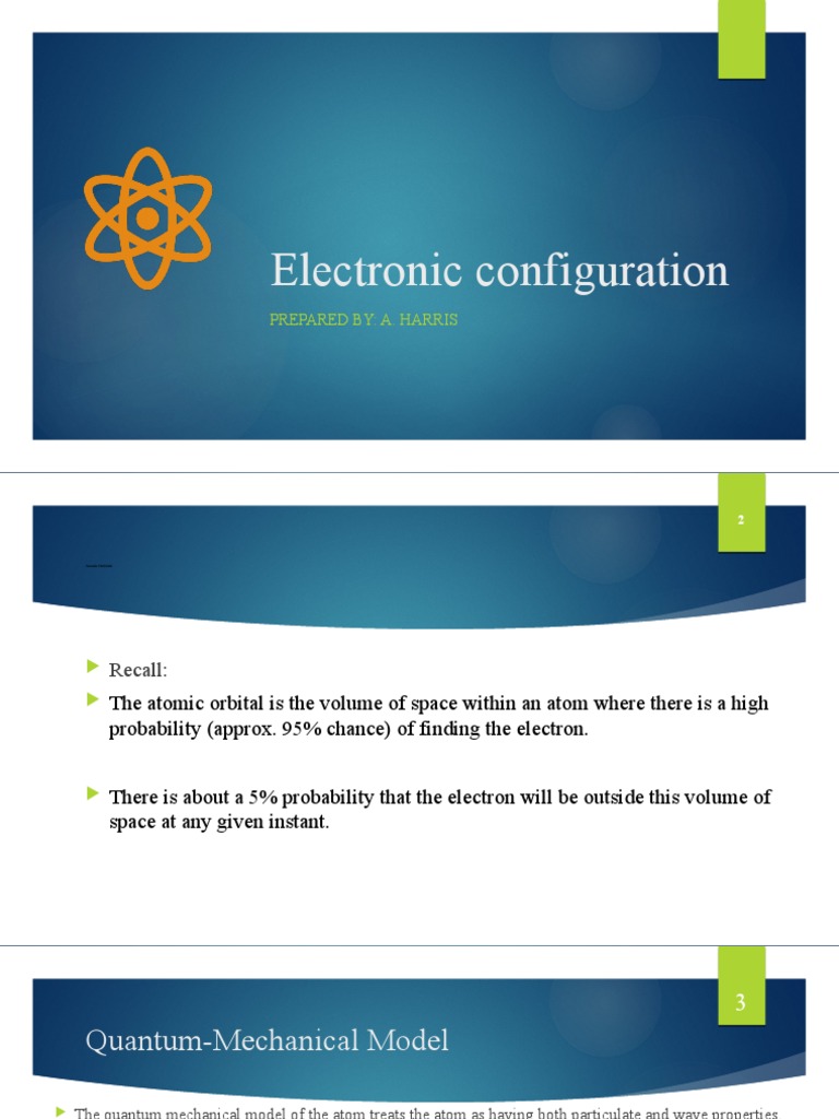 Understanding Electronic Configuration | PDF | Electron Configuration ...