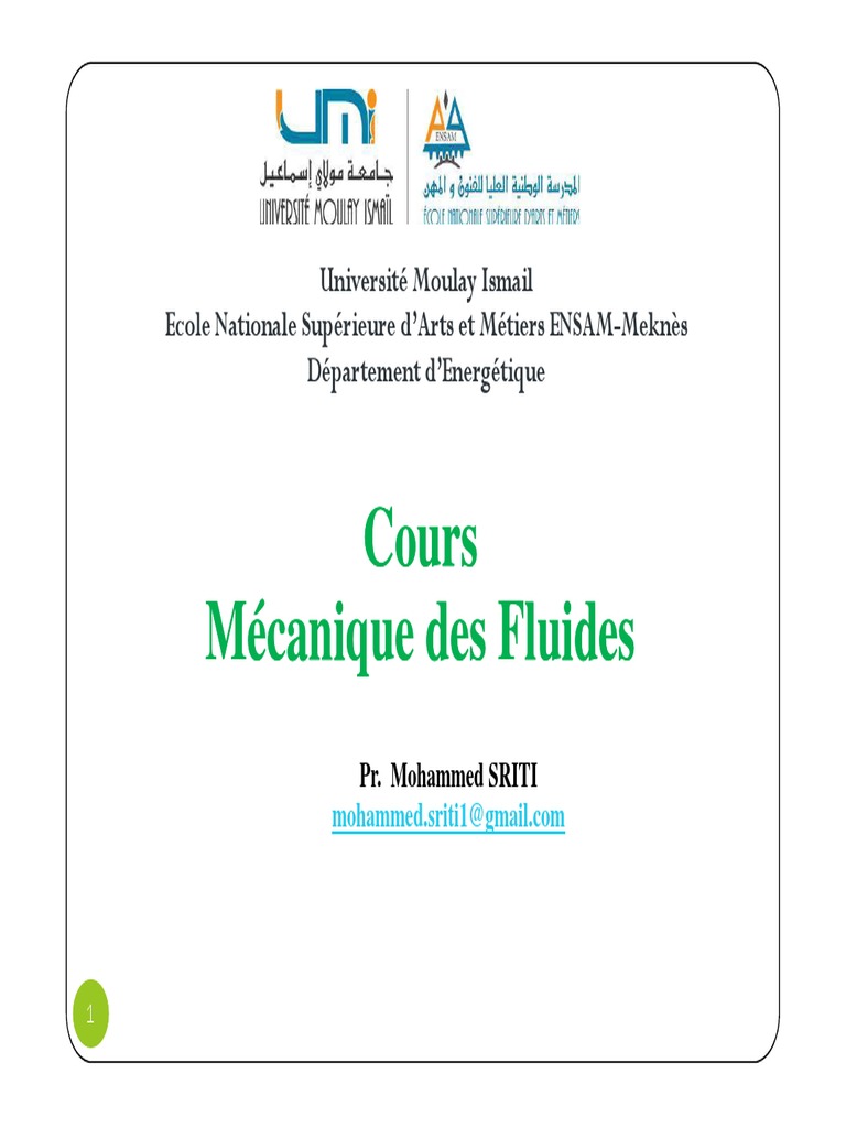 Chapitre 5 Dynamique Fluide Réel | PDF | Dynamique des fluides | Fluide