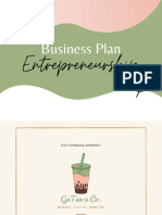 Business Plan: Entrepreneurship
