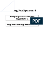 Araling Panlipunan 8: Modyul para Sa Sariling Pagkatuto 1