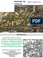 Aula 02 - Histórico Da Mineração