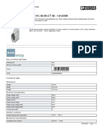 Contact Insert Module - HC-M-06-CT-M - 1414366: Key Commercial Data