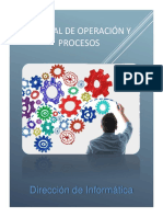 Manual de Procesos de La Dirección de Informática.