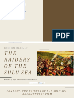 The Raiders of The Sulu Sea Film Report