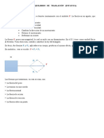 F F F F: Equilibrio de Traslación (Estatica)