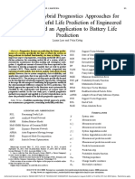 Review of Hybrid Prognostics Approaches For Remaining Useful Life Prediction of Engineered Systems and An Application To Battery Life Prediction