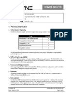 601-00190-001 Rev 00 - Service Bulletin - Upgrade SkyTrax 100B To SkyTrax 200