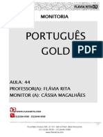 Português - Resumo Aula 44