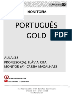 Português - Resumo Aula 38
