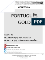 Português - Resumo Aula 45