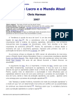 A Taxa de Lucro e o Debate entre Marx e seus Críticos