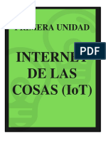 Primera Unidad - Internet de Las Cosas (Iot)