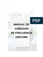 Manual de Variador Uniconn