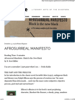 Afrosurreal Manifesto Calls for Afro-Surreal Art Movement in San Francisco