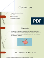 Connectors: Angelica Rodríguez Duque Camila Tovar Thalía Sanabria Robinson Monsalve