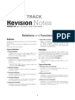 Revision Notes: Track