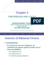 Preferences and Utility: Microeconomic Theory Walter Nicholson