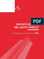 Reporte - Eficacia - Del Gasto Público