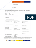 PROCEDIMIENTO MODIFICADO Cableado Solar