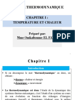 Chapitre1 Thermodynamique