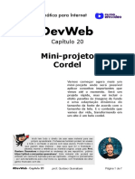 20 - Mini-projeto Cordel