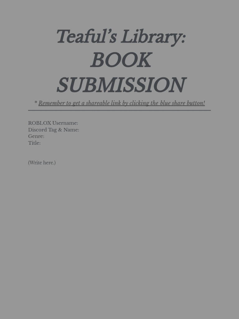 Book Template | PDF