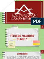 Clase 1 Diapositivas - Títulos Valores - Dr. Germán Ramiro Alatrista Muñiz
