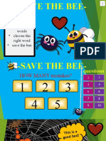 The Rules - You Have Words - Choose The Right Word - Save The Bee
