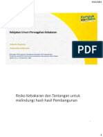 01 Kebijakan Umum Penyelenggaraan Pencegahan Kebakaran - 20210922 - Analis