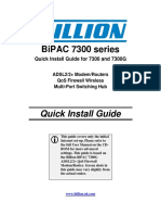 Bipac 7300 Series: Quick Install Guide