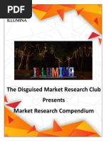 The Disguised Market Research Club Presents Market Research Compendium