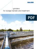 Pumps and Grinders For Sludge Transfer E10326