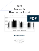 2020 MInnesota Deer Harvest Report