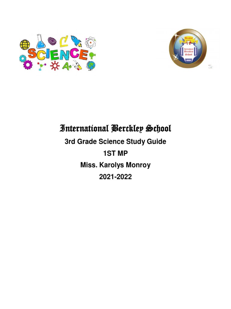 3rd Grade Science Study Guide: Life Cycles | PDF | Germination | Adaptation