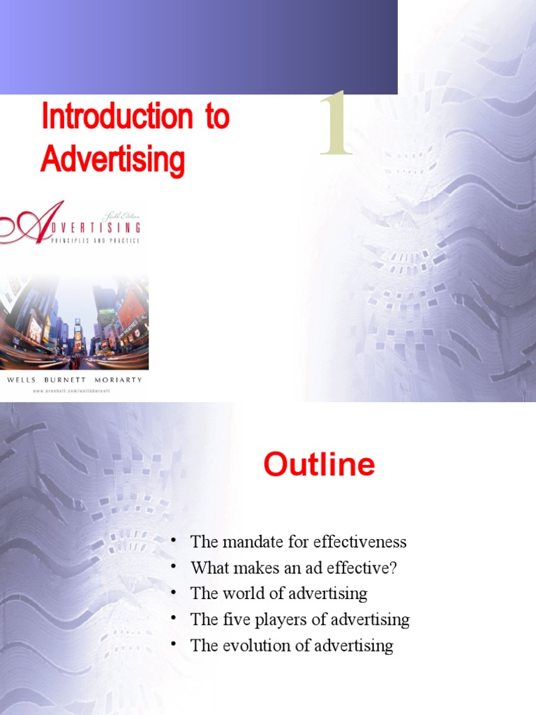Introduction to Advertising Concepts | PDF | Advertising | Brand