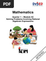 Math8 - q1 - Mod5c - Solving Problems Involving Rational Algebraic Expressions - 08092020