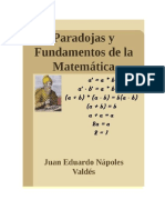 Paradojas y Fundamentos de La Matemática - Nápoles Valdés