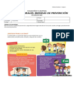 CIENCIAS MEDIDAS PREVENCIÓN