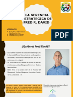 La Gerencia Estrategica de Fred R. David