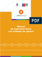 Manual de Extensión Rural Con Enfoque de Género