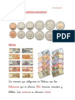 Sistema monetario boliviano y sus funciones