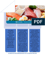Alimentos Recomendados en La Desnutricion y Diabetis