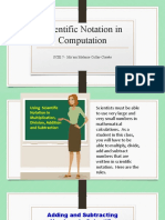Scientific Notation Calculations