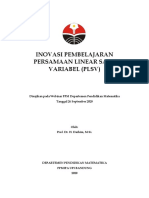 Inovasi Pembelajaran PLSV