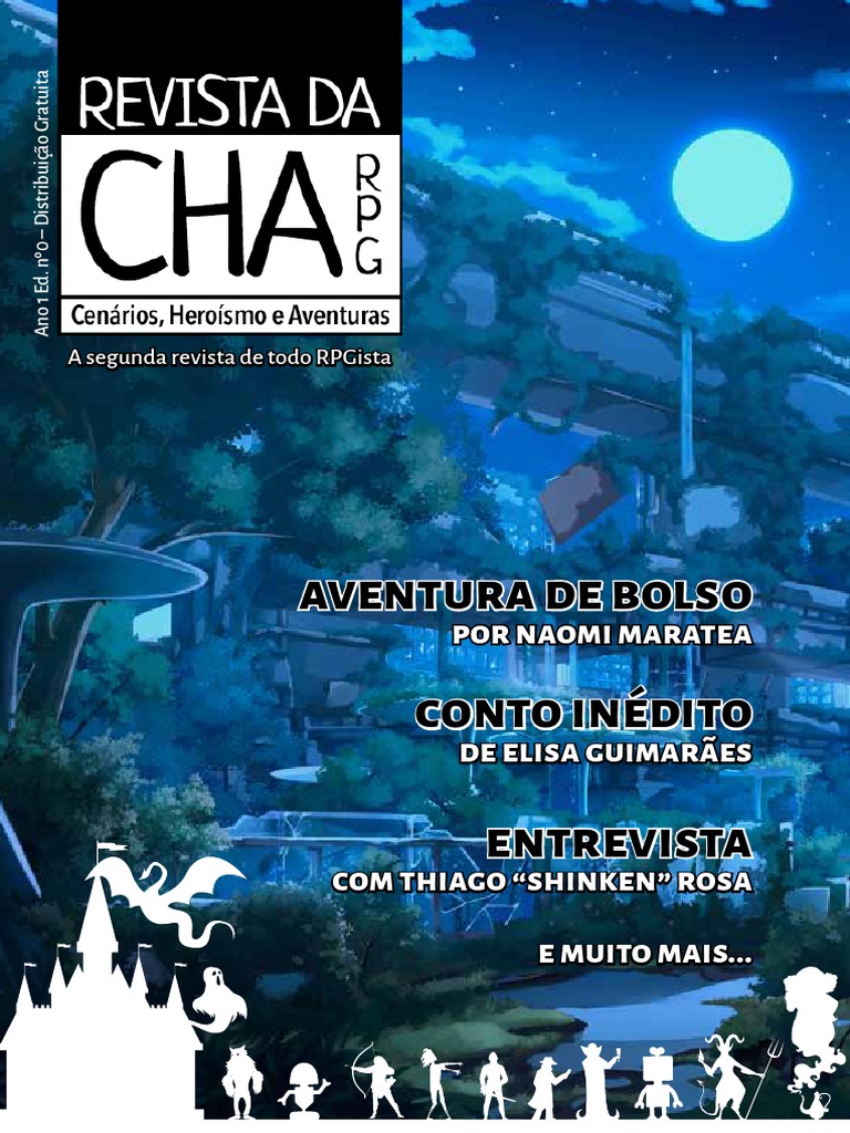 CHA RPG Revista, PDF, Jogos de RPG