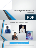 Management Device (Kelompok 3)