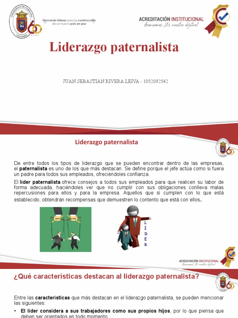 Características del liderazgo paternalista | PDF | Liderazgo