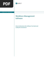 Workforce Management Software: How To Determine The Software You Need and Justify The Investment